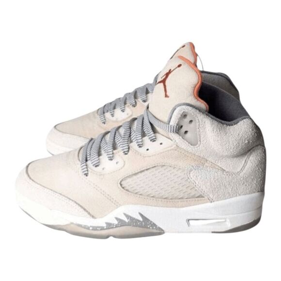 NIKE Air Jordan 5 Retro SE \'Craft Light Orewood Brown\' Sneakers Size 7.5 main image 5